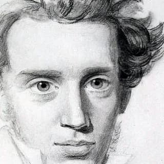 Portrait of Søren Kierkegaard