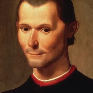 Portrait of Niccolò Machiavelli