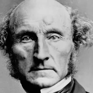 Portrait of John Stuart Mill
